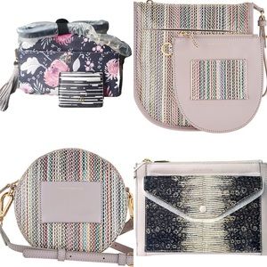 Brand New 4 Handbags Bundle Crossbody Purse Wristlet, Gifts